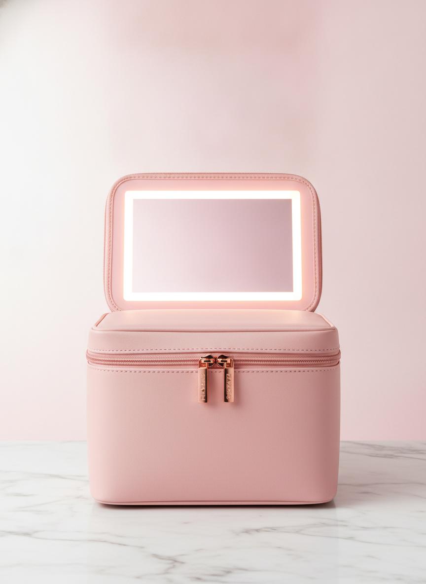 Pink – LED Makeup Bag