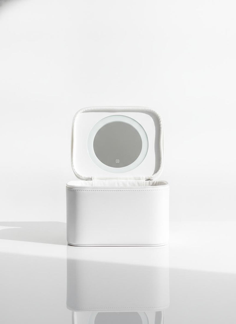 White – LED Makeup Bag